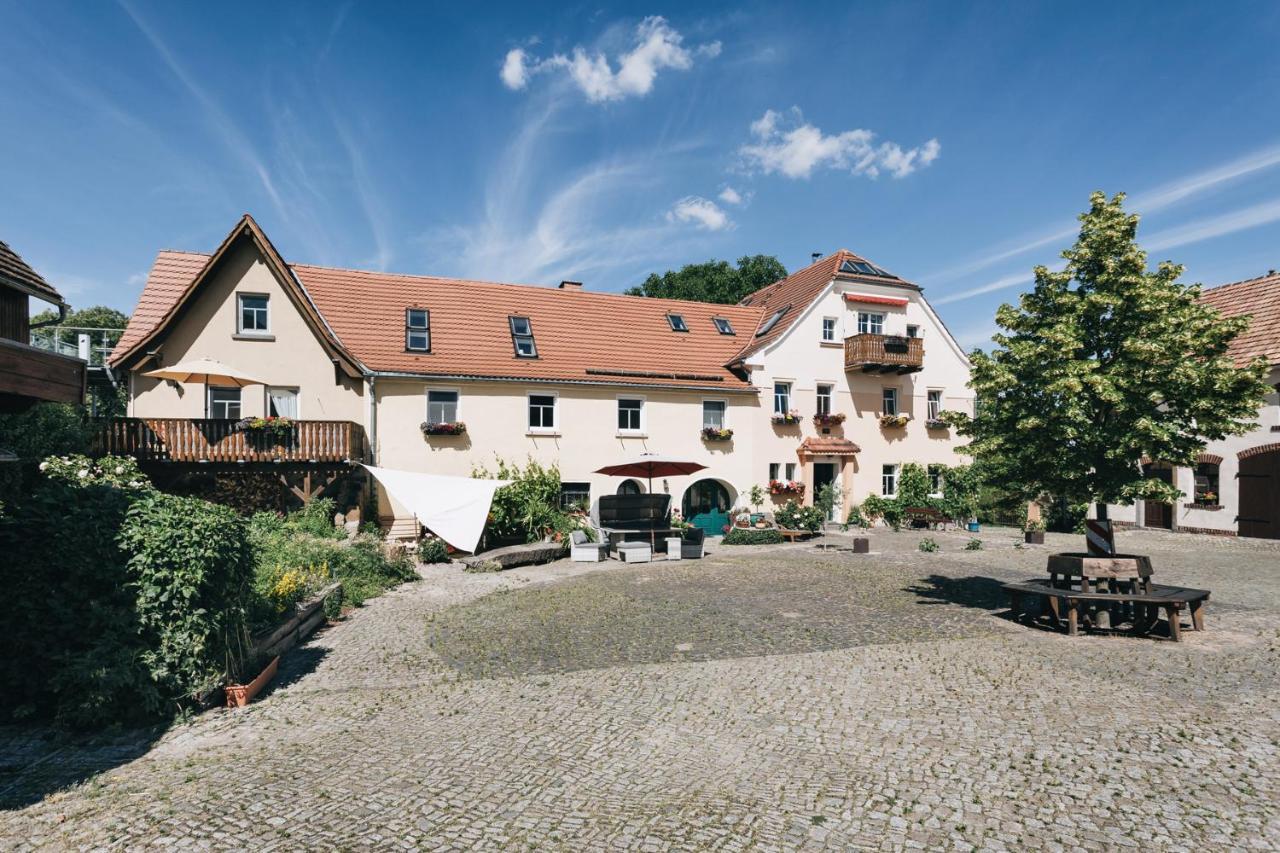 Littehof - Ferienwohnungen In Der Oberlausitz 로바우 외부 사진
